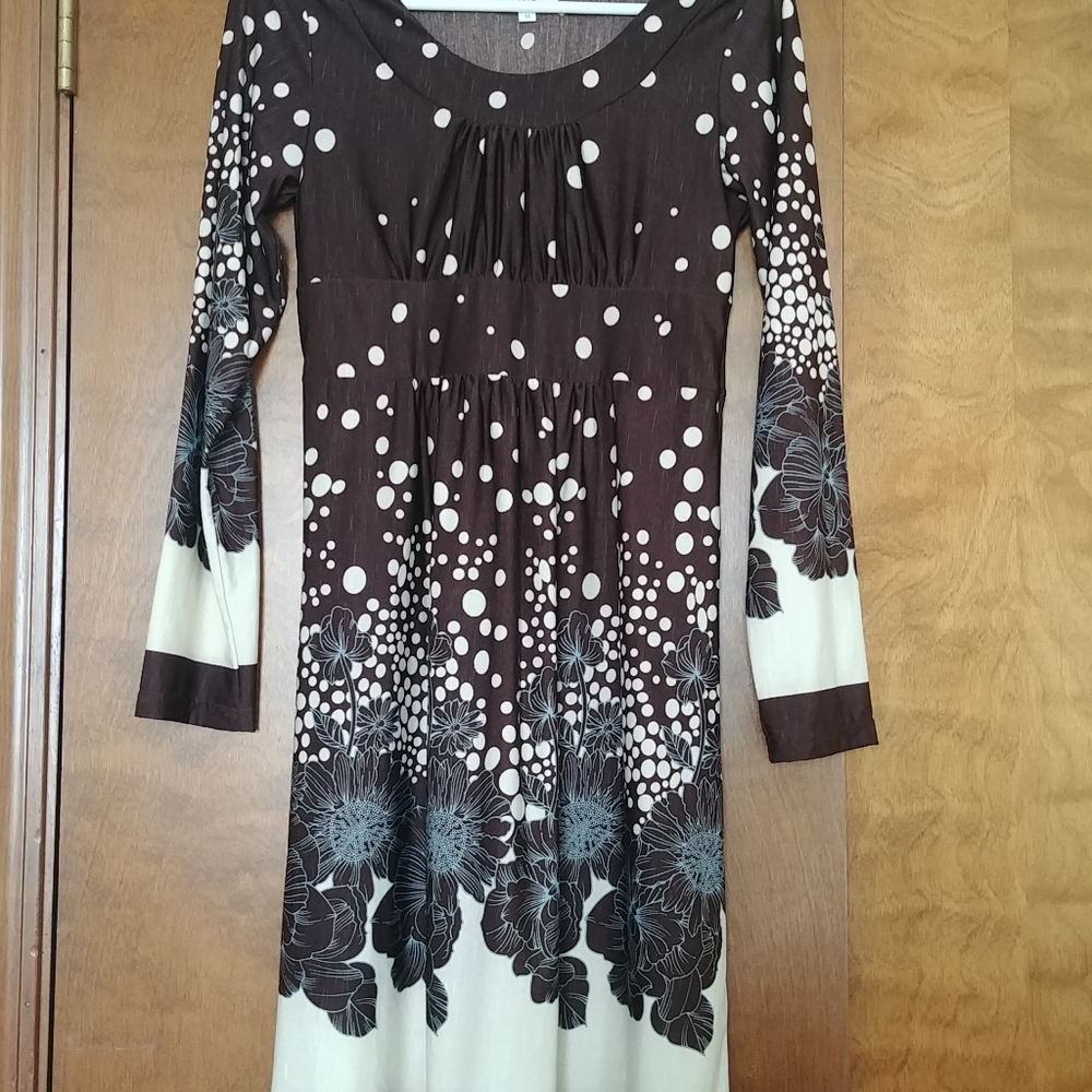 ZB Floral & Dot Dress